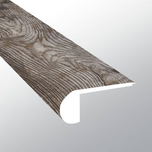 Weathered Brina ( FLUSH STAIR NOSE [ Wood • Matte • Medium ] - LVT * LUXURY VINYL TRIM ) | 2 3/4" X 3/4" X 94"