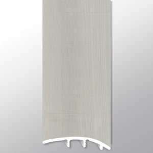 Whitby White ( REDUCER [ Wood • Matte • Light ] - LVT * LUXURY VINYL TRIM ) | 1 3/4" X 3/8" X 94"