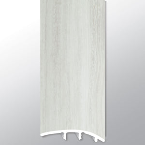Océano Blanco (REDUCTOR [Travertino • Mate • Claro] - LVT * MOLDURA DE VINILO DE LUJO) | 1 3/4" X 3/8" X 94"