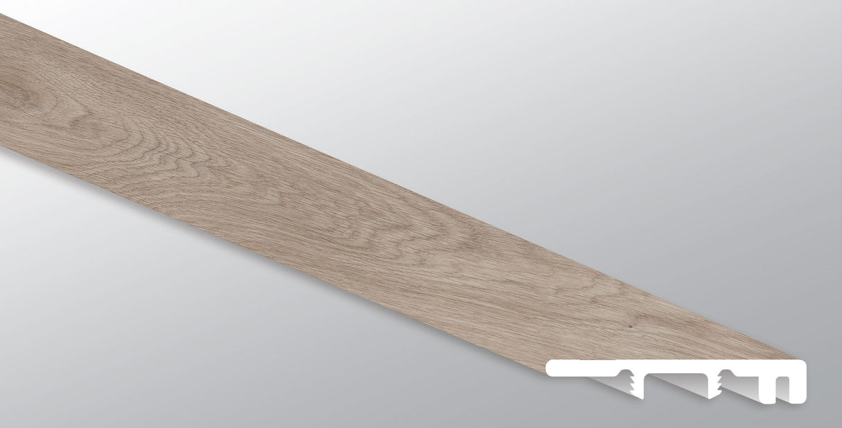 Whitfield Gray (TAPA FINAL [Madera • Mate • Mediana] - LVT * MOLDURA DE VINILO DE LUJO) | 1 1/2" X 1/4" X 94"