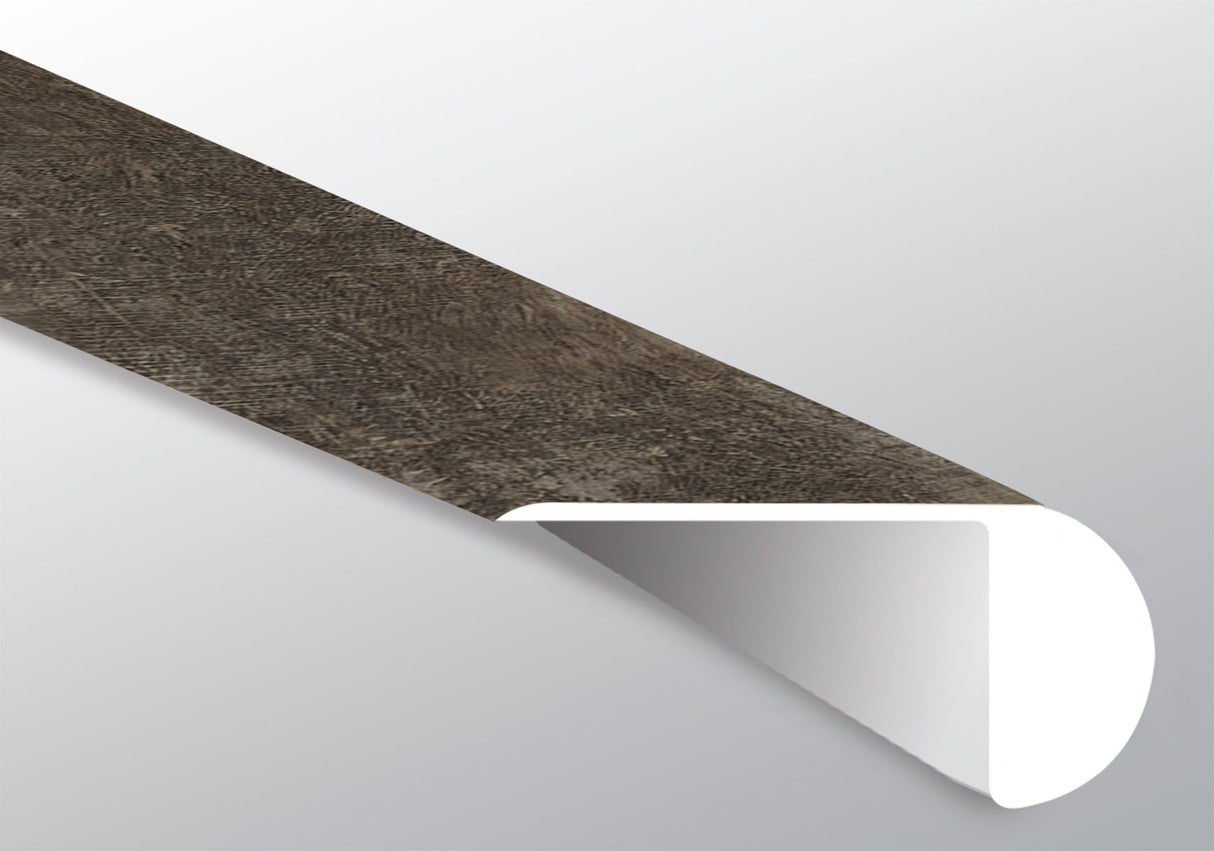 Wolfeboro (NARIZ DE ESCALÓN SUPERPUESTO [Madera • Mate • Medio] - LVT * MOLDURA DE VINILO DE LUJO) | 2 1/4" X 1" X 94"
