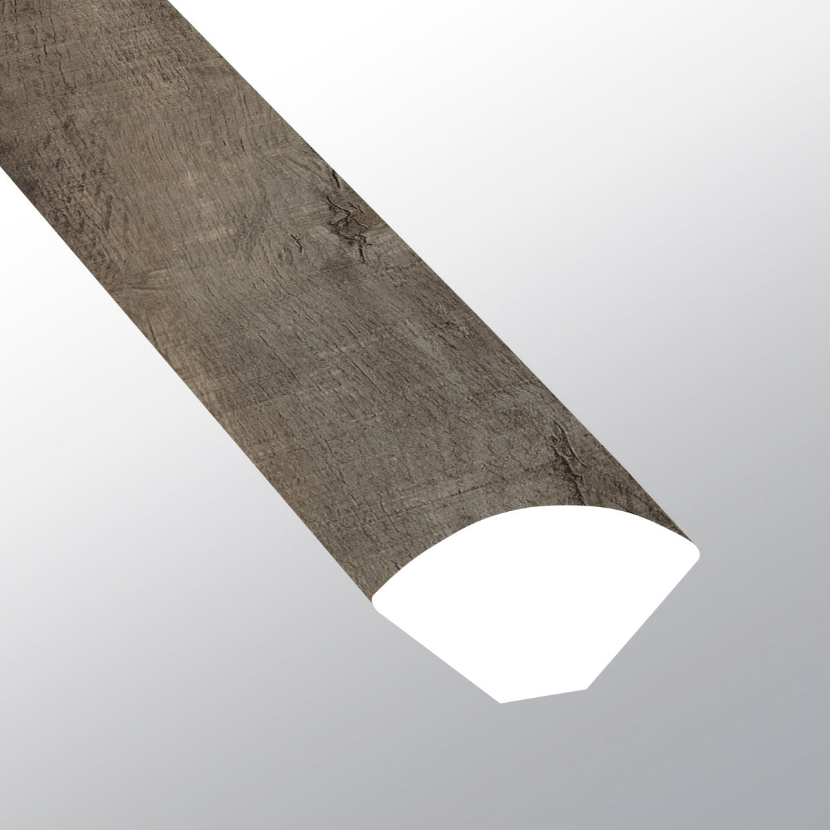 Wolfeboro (Cuarto de círculo [Madera • Mate • Medio] - LVT * Molduras de vinilo de lujo) | 5/8" x 3/4" x 94"