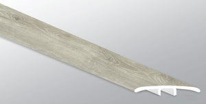 York Gray ( T MOLDING [ Wood • Matte • Light ] - LVT * LUXURY VINYL TRIM ) | 1 3/4" X 1/4" X 94"
